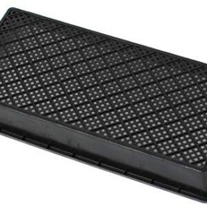 1020 Mesh Bottom Trays 5 Pack - Heavy Duty Microgreens Growing Trays - Plastic Plant Trays for Indoors Seed Starting - Propagation Tray for Microgreens & Wheatgrass Sprouting