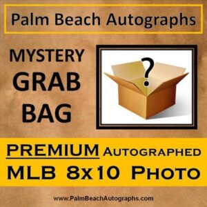 mystery grab bag – premium mlb baseball autographed 8×10 photo – all hall of famers