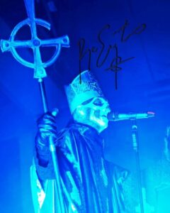 ghost b.c. swedish metal band papa emeritus ii reprint signed photo rp #4