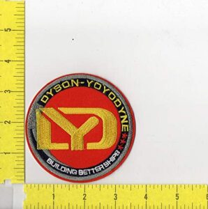 classic dyson yoyodyne logo iron on patch sm