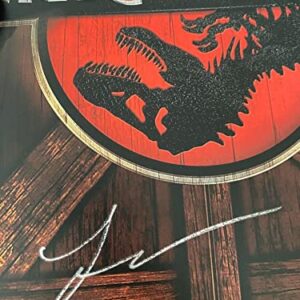 Jeff Goldblum & Laura Dern Signed Jurassic Park 11x17 Movie Poster Beckett COA