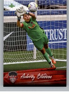 2021 parkside nwsl premier edition #87 aubrey bledsoe washington spirit official national women’s soccer league trading card in raw (nm or better) condition