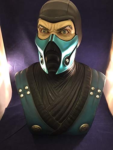 Sub Zero Sideshow Life Size Bust by PCS Collectibles Mortal Kombat Signed by Jerry Malcaluso w/Box Pop Culture Shock LE AP/100