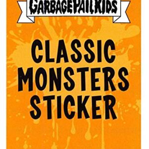 2018 Topps Garbage Pail Kids Oh The Horror-ible Classic Monsters #2A DEAD TED Official Non-Sport Trading Card in NM or Better Conditon