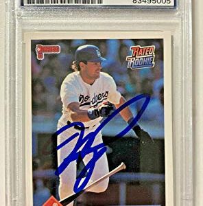 Dodgers Mike Piazza Authentic Signed Card 1993 Donruss #209 PSA Slabbed - Baseball Slabbed Autographed Cards