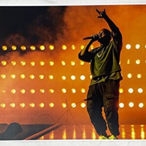 Kanye West Ye Signed Autograph 12x18 Photo Poster Graduation Rapper Beckett COA