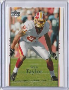 2007 upper deck #194 sean taylor