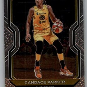 2021 Panini Prizm WNBA #76 Candace Parker Chicago Sky Official Basketball Trading Card in Raw (NM or Better) Condition