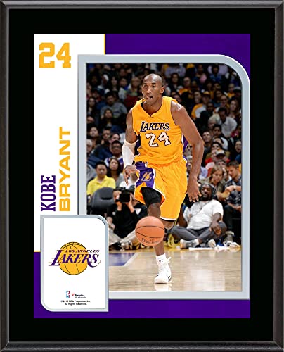 Kobe Bryant Los Angeles Lakers 10.5'' x 13'' Sublimated Player Plaque - NBA Player Plaques and Collages