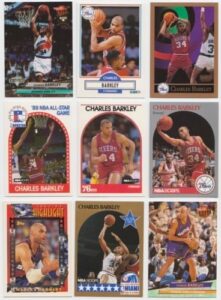 charles barkley / 25 different basketball cards featuring charles barkley