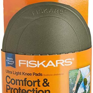 Fiskars 885841075321 Ultra Light Knee Pads, Green, 94186997J, 1PacK, Multicolor