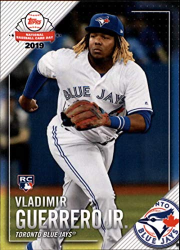 2019 Topps National Baseball Card Day #NTCDG-2 Vladimir Guerrero Jr RC Rookie Toronto Blue Jays MLB Baseball Trading Card