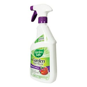 Garden Safe Multi-Purpose Garden Insect Killer, Made With Botanical Insecticides, Kills Aphids, Tomato Hornworms and Other Listed Insects On Contact, (RTU Spray) 24 fl Ounce