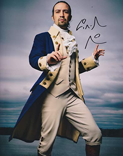 Lin Manuel Miranda reprint signed Hamilton 11x14 poster photo Broadway RP #1