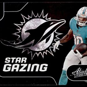 2022 Panini Absolute Star Gazing #20 Tyreek Hill NM-MT Miami Dolphins Football Trading Card NFL