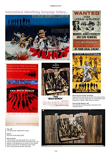 Cinema Retro The Wild Bunch 50th Anniversary Movie Classics Edition