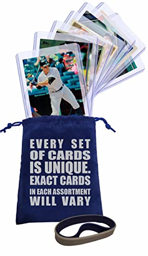 New York Yankees Baseball Cards: Aaron Judge, D.j. Lemahieu, Gleyber Torres, Anthony Rizzo, Derek Jeter, Josh Donaldson, Aaron Hicks ASSORTED Trading Card and Wristbands Bundle