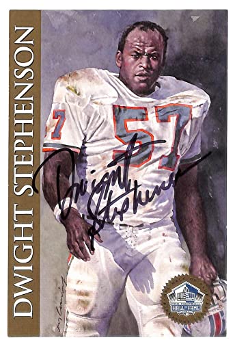 Dwight Stephenson Signed HOF Series Card Autographed Dolphins 63936