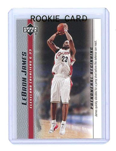 2003 Upper Deck Phenomenal Beginning Jump Shot #3 Lebron James Rookie Card - Basketball Slabbed Rookie Cards