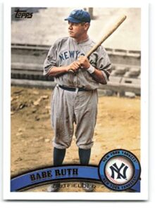 2021 topps archives #259 babe ruth nm-mt new york yankees baseball