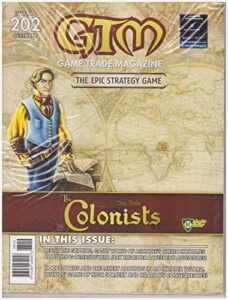 game trade magazine #202 (with card) vf/nm ; alliance comic book | colonists