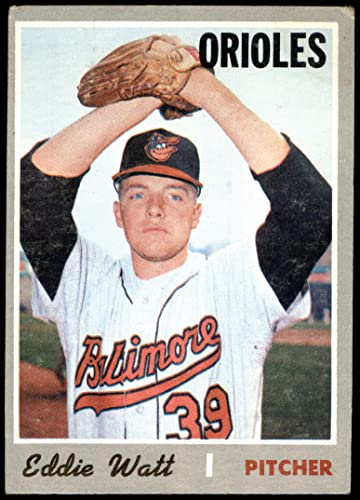 1970 Topps # 497 Eddie Watt Baltimore Orioles (Baseball Card) Dean's Cards 2 - GOOD Orioles
