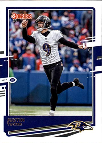 2020 Donruss #37 Justin Tucker Baltimore Ravens NFL Football Card NM-MT