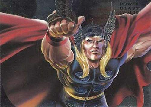 1994 Flair Marvel Universe PowerBlast #13 Thor Official Entertainment Trading Card in Raw (EX-MT or Better) Condition