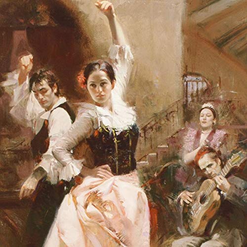 Pino,"Dancing In Barcelona", Canvas