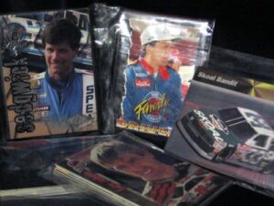 nascar 100 trading card lot [misc.]