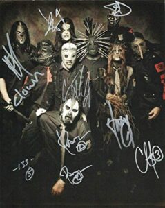 slipknot full metal band reprint signed promo photo #3 rp