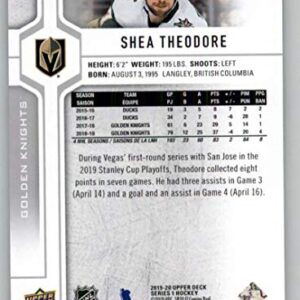 2019-20 Upper Deck Series 1 Hockey #197 Shea Theodore