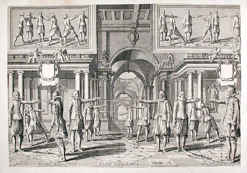 Plate from 'Academie de l'Espee'