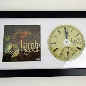 Lamb of God Complete Band Signed Autograph Self Titled CD Framed COA