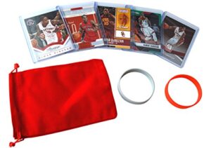 demar derozan (5) assorted basketball cards bundle – toronto raptors trading cards – # 10