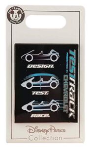 disney pin – epcot – test track – design, test, race