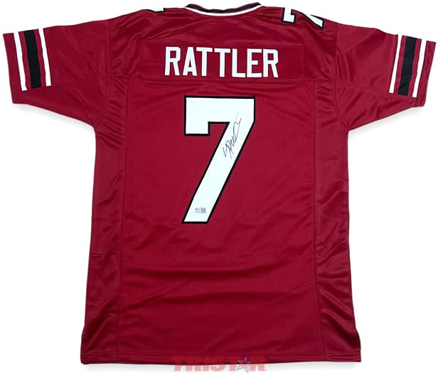 Spencer Rattler Signed Autographed South Carolina Gamecocks Custom Garnet Jersey PSA