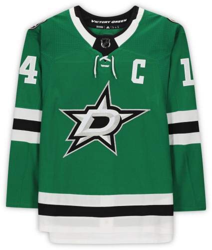 Jamie Benn Dallas Stars Autographed Green Adidas Authentic Jersey - Autographed NHL Jerseys