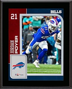 jordan poyer buffalo bills 10.5″ x 13″ sublimated player plaque – nfl player plaques and collages