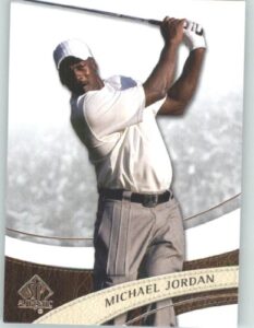 2014 sp authentic golf #23 michael jordan – nba legend (sports trading cards)