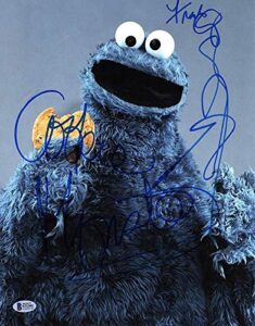 frank oz cookie monster sesame street 11×14 photo signed autographed authentic bas beckett coa