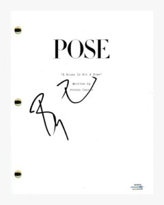 billy porter signed autographed pose pilot episode script acoa coa