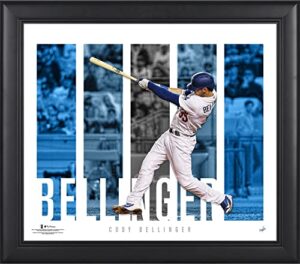 cody bellinger los angeles dodgers framed 15″ x 17″ player panel collage – mlb player plaques and collages