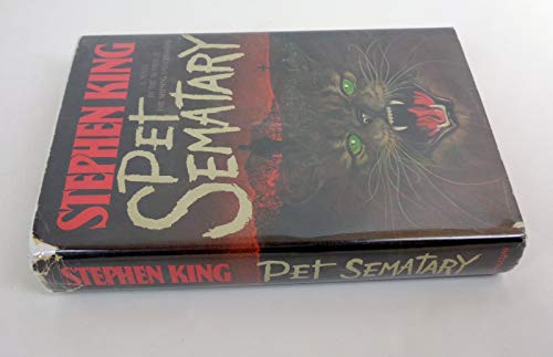 Stephen King Signed Autograph Pet Sematary 1st Edition/1st Printing Y38 HC Book