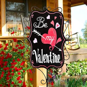 Seasonal Garden Signs Set with 8 Seasons and Steel Mounting Pole Yard Stake for Spring, Summer, Fall, and Winter Displays, UV and Weather Resistant, Outdoor Use