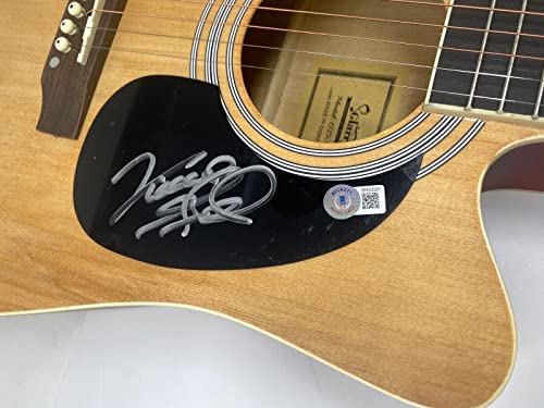 Vince Gill Signed Autographed Full Size Acoustic Guitar Country Star Beckett COA