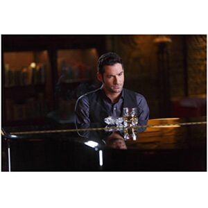 lucifer (tv series 2015 – ) 8 inch by 10 inch photograph tom ellis from chest up playing piano pose 1 kn