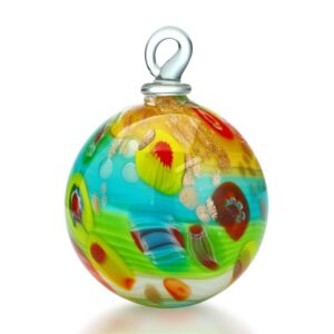 6″ garden hanging friendship balls gazing balls window outdoor witch ball hand-blown glass ornament