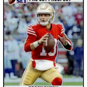 BROCK PURDY RC 2023 Leaf Pro Set Metal 1990#2 Limited Edition RC Rookie /609 San Francisco 49ers Limited Edition MT-MT+