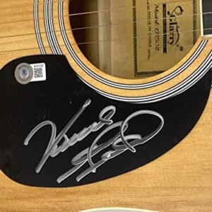 Vince Gill Signed Autographed Full Size Acoustic Guitar Country Star Beckett COA